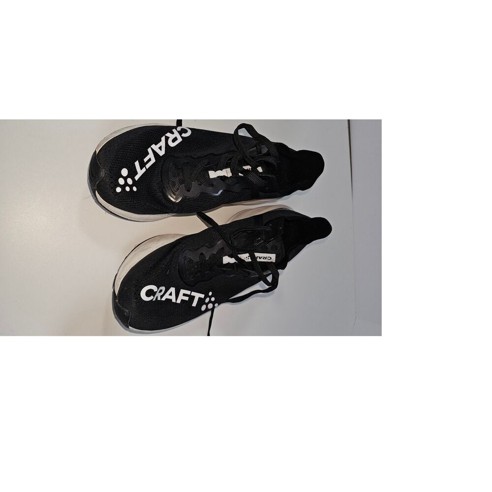 Craft Running Shoes Black White Men's Size 9 EUR 40.5 CM 26 Athletic Sneakers